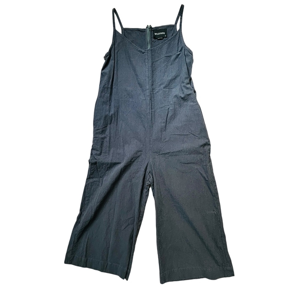 Wildfang Gray Cotton Jumpsuit XS